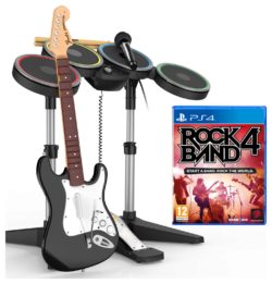 Rock Band - 4 Band-In-A-Box - PS4 Game.